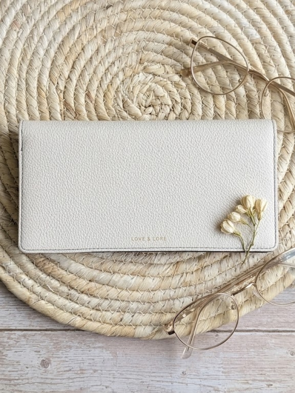 Love & Lore Travel Passport Wallet Organizer Quiet Luxury Jetset Aesthetic